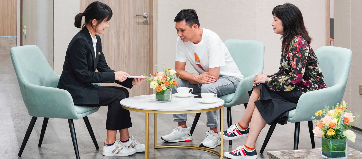 Wellness consultation at Serensia Woods